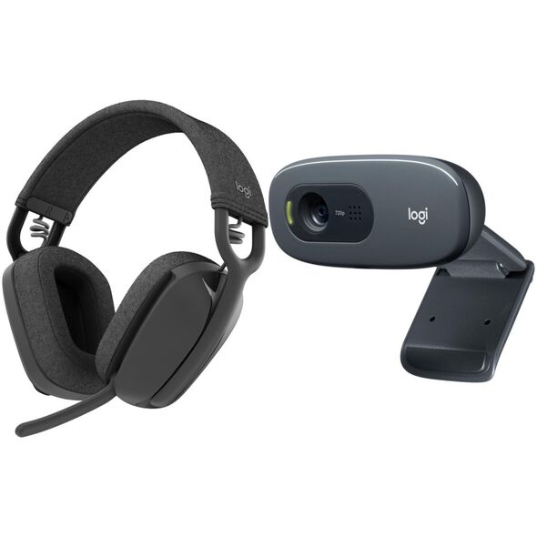 Ακουστικά Logitech Zone Vibe 100 (981-001213) + C270 (960-001063)