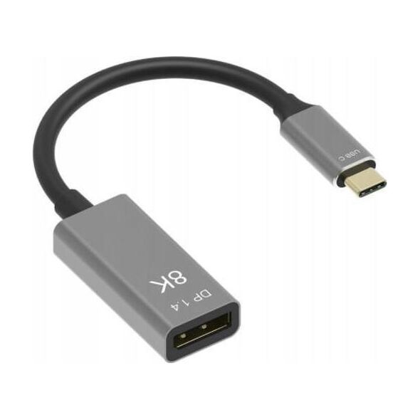 Προσαρμογέας USB Zenwire USB-C - DisplayPort Szary (0000000308)