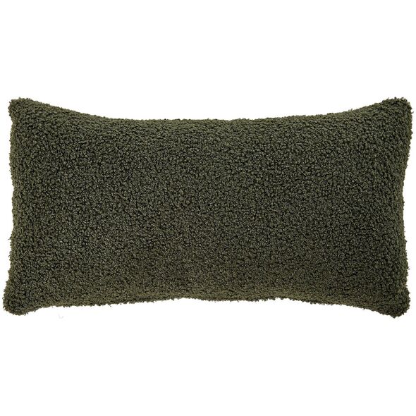 Πολυθρόνα OTSBY II με μαξιλάρι Boucle Σκούρο Πράσινο Lumarko!