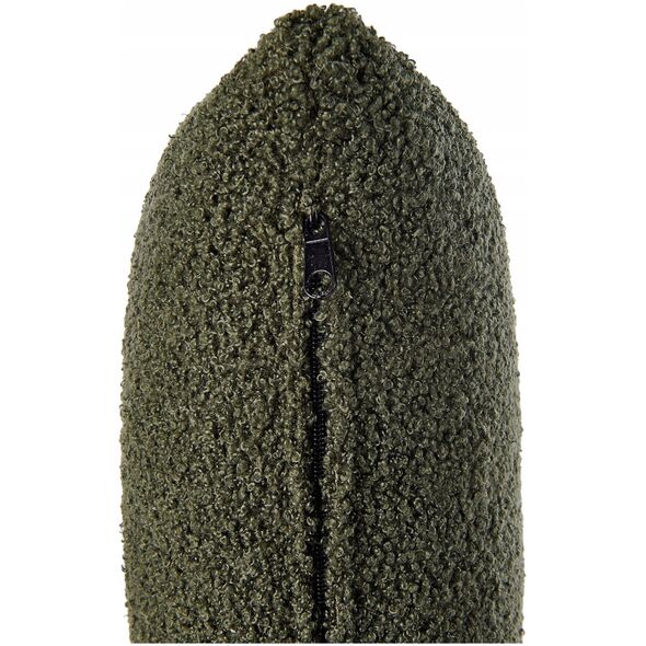 Πολυθρόνα OTSBY II με μαξιλάρι Boucle Σκούρο Πράσινο Lumarko!