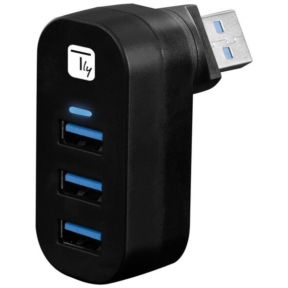 HUB USB Techly 3x USB-A 3.0 (IUSB3-HUB3-ROTB)