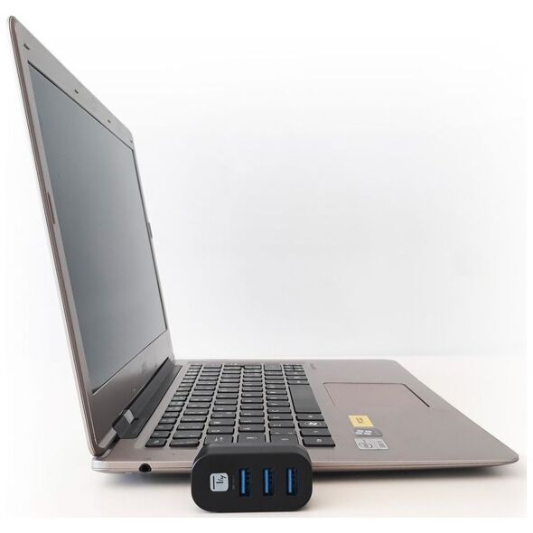 HUB USB Techly 3x USB-A 3.0 (IUSB3-HUB3-ROTB)