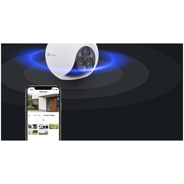 EZVIZ CS-H80f ελεγχόμενη εξωτερική κάμερα