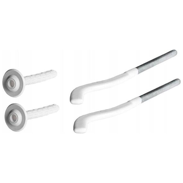 Global Κρεμάστρα για καλοριφέρ σφυρήλατη πλαστικοποιημένη (σετ 2 τεμ) WIESZAK KUTY PLASTYFIK.2 SZT.