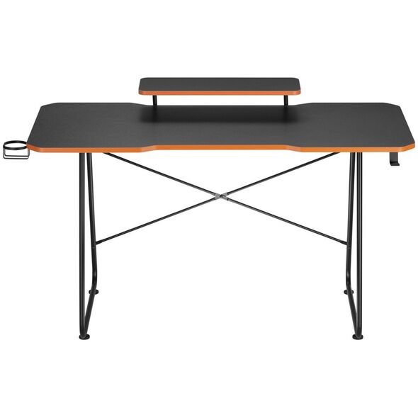 Γραφείο NanoRS Γραφείο gaming με ράφι για οθόνη NanoRS, 50kg max, ύψος 850mm, μαύρο, RS170