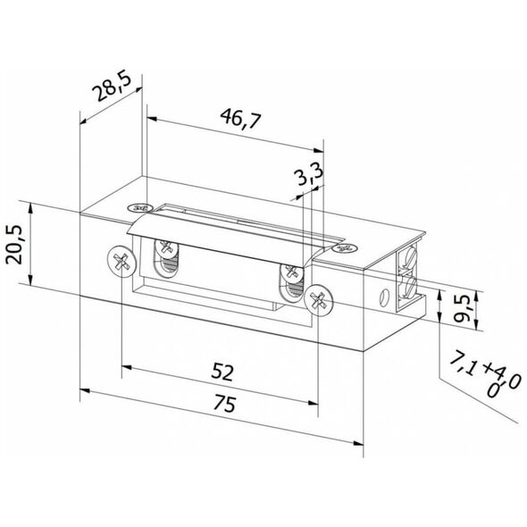 Promet Ηλεκτροπύρος HARTTE S12UW σειρά S 12V AC/DC με διακόπτη
