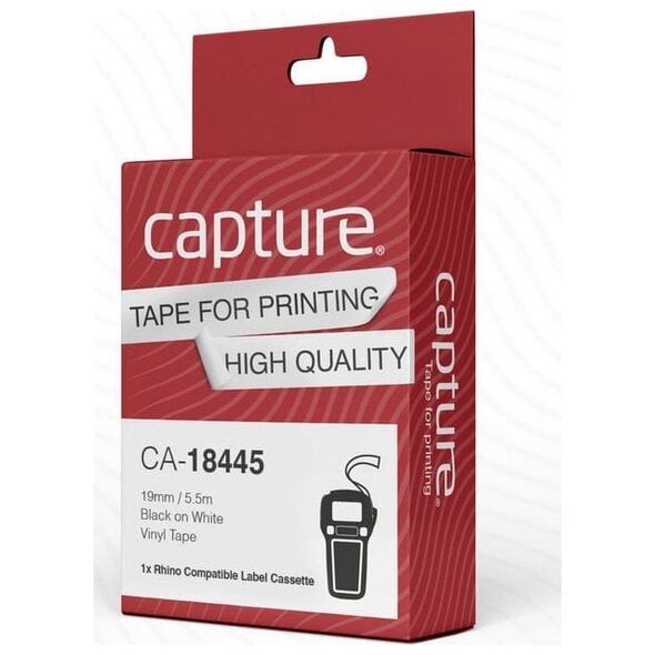 Capture Capture CA-18445 ετικέτες για εκτύπωση Μαύρο, Λευκό