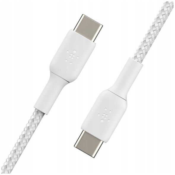 Καλώδιο USB Belkin Belkin BoostCharge καλώδιο USB 2 m USB C Λευκό