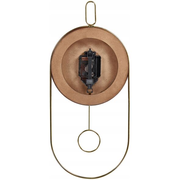 Ρολόι τοίχου SIERRE 20 cm Σκούρο καφέ Lumarko!