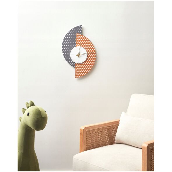 Ρολόι τοίχου CHALAIS 29 cm Γκρι Lumarko!