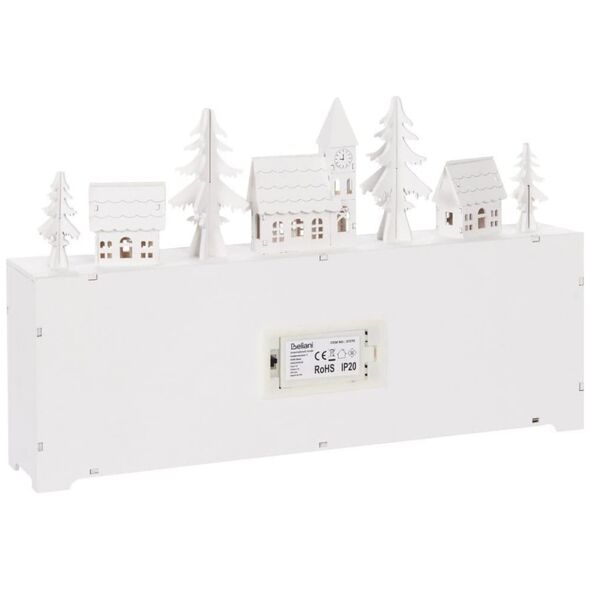 Διακοσμητική φιγούρα LED ημερολόγιο Advent λευκό MUONIO Lumarko!