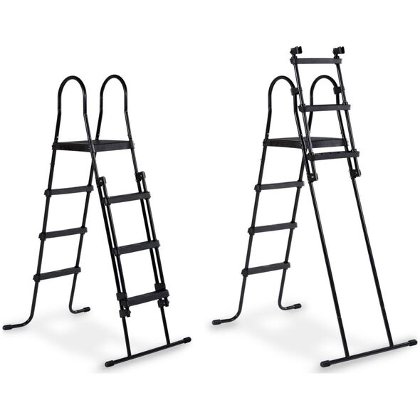 Πισίνα Exit Exit Toys Stone, Πισίνα με Σκελετό O 360x122cm, πισίνα (γκρι, με αντλία φίλτρου)