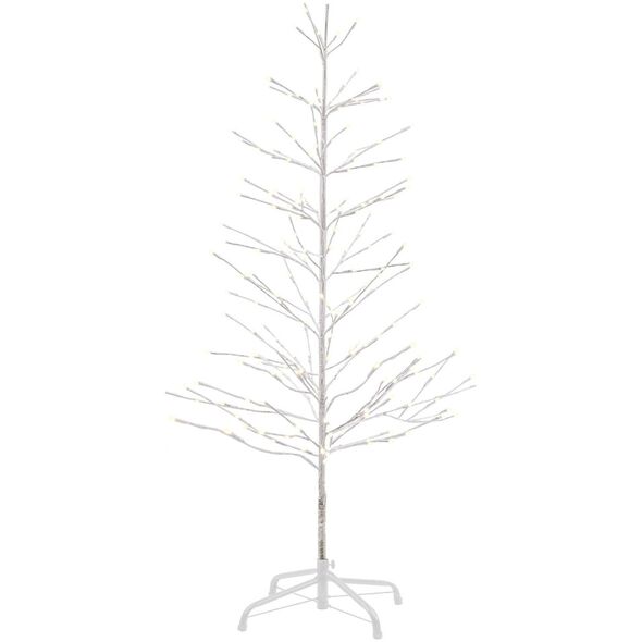 Χριστουγεννιάτικη διακόσμηση Sirius Sirius Isaac Tree, H1,6m Ø50cm, λευκό