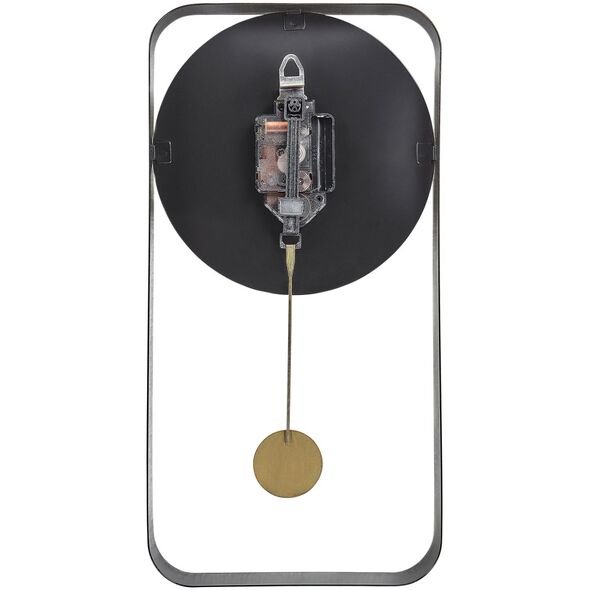 Ρολόι τοίχου SERVOZ 21 cm Μέταλλο Μαύρο Lumarko!