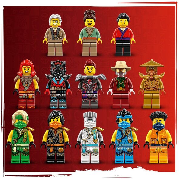 LEGO Ninjago Πόλη τουρνουά με ναό (71814)