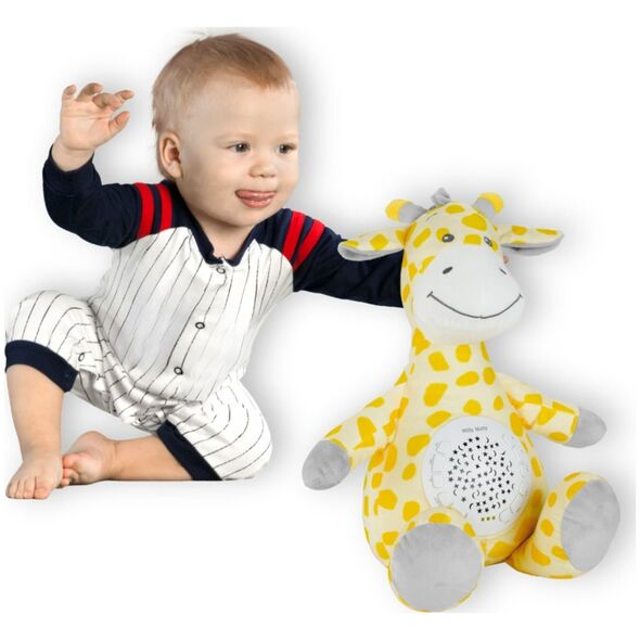 Λούτρινο παιχνίδι με προβολέα Milly Giraffe