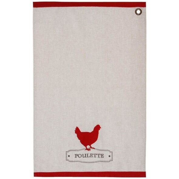 Πετσέτες κουζίνας βαμβακερές POULETTE ATMOSPHERA, 45 x 70 εκ., 2 τεμάχια