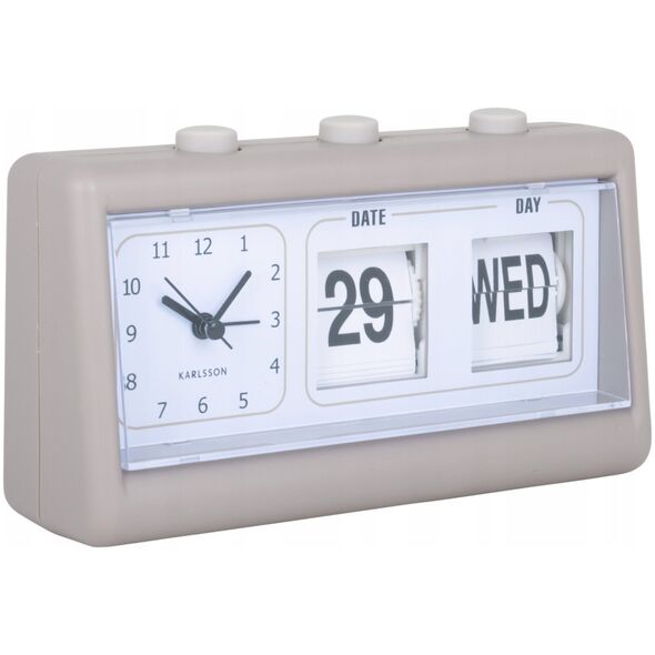 Ρετρό ξυπνητήρι FLIP με ημερομηνία