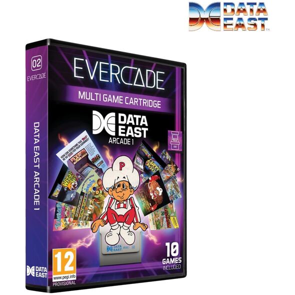 EVERCADE A2 - Zestaw gier Data East Arcade 1