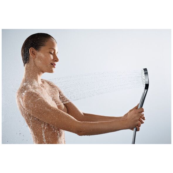 Τηλέφωνο ντους Hansgrohe Croma Select E EcoSmart 1-λειτουργία λευκό (26815400)