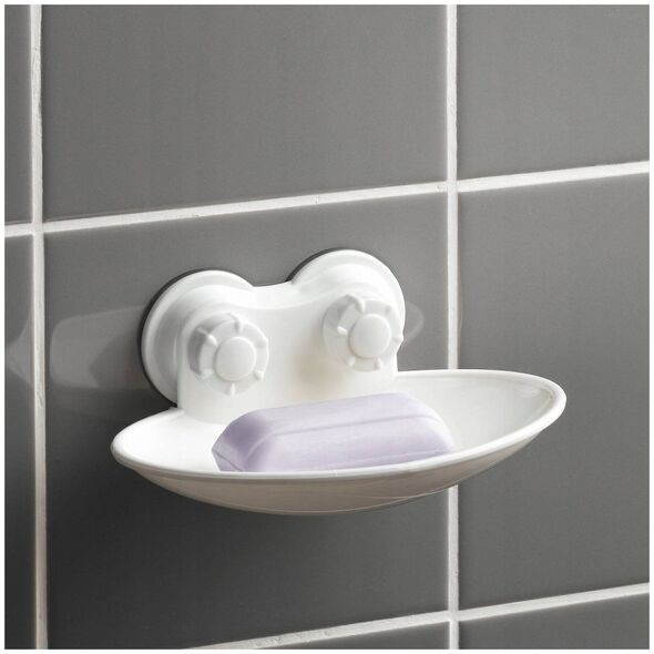 Δοχείο σαπουνιού Douceur d`Interieur, τοποθέτηση με βεντούζες