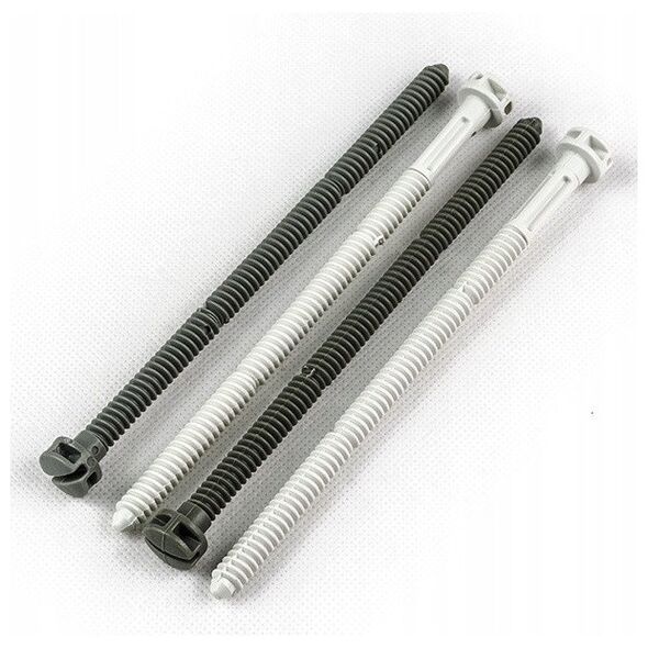 Cersanit K97-046 ΠΛΑΣΤΙΚΑ ΩΘΗΤΗΡΙΑ PCV X 4 ΣΕΤ ΕΝΤΟΙΧΙΣΜΕΝΗΣ ΛΕΚΑΝΗΣ AQUA // Ź.CER.K97-046