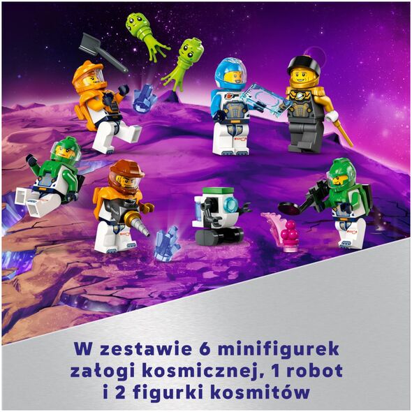 LEGO City Διαστημικός Σταθμός και Πλατφόρμα Εκτόξευσης Πυραύλων (60434)