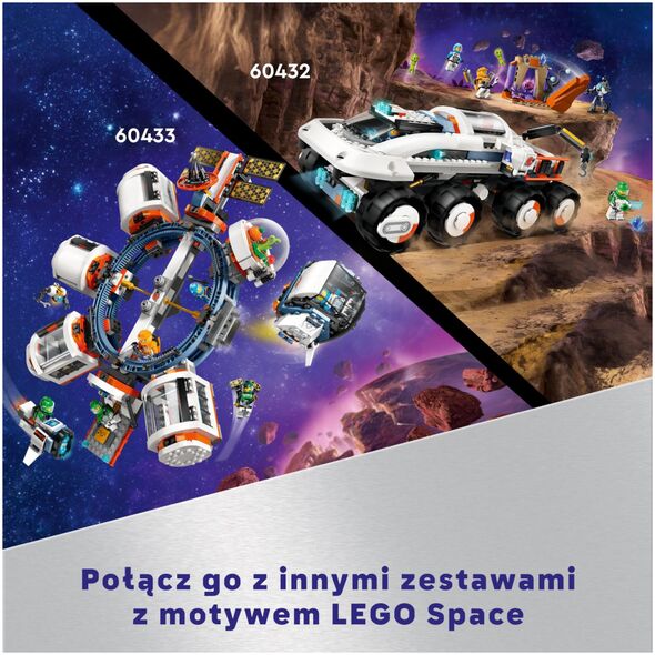 LEGO City Διαστημικός Σταθμός και Πλατφόρμα Εκτόξευσης Πυραύλων (60434)