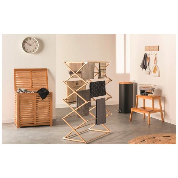 5five Γωνιακό ράφι μπάνιου, κρεμαστό, 2 επιπέδων, από μπαμπού