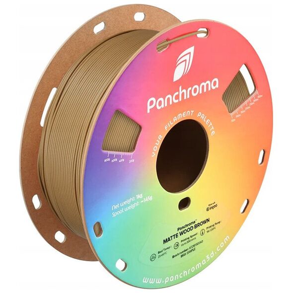 Νήμα Polymaker Panchroma PLA 1,75mm, 1kg - Καφέ Ξύλου
