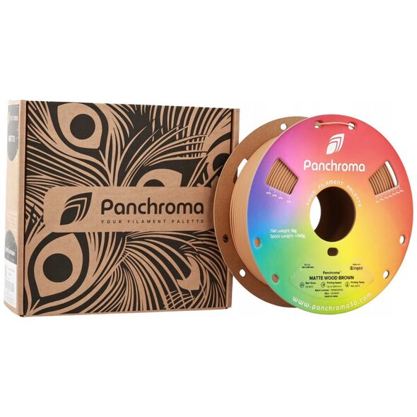 Νήμα Polymaker Panchroma PLA 1,75mm, 1kg - Καφέ Ξύλου