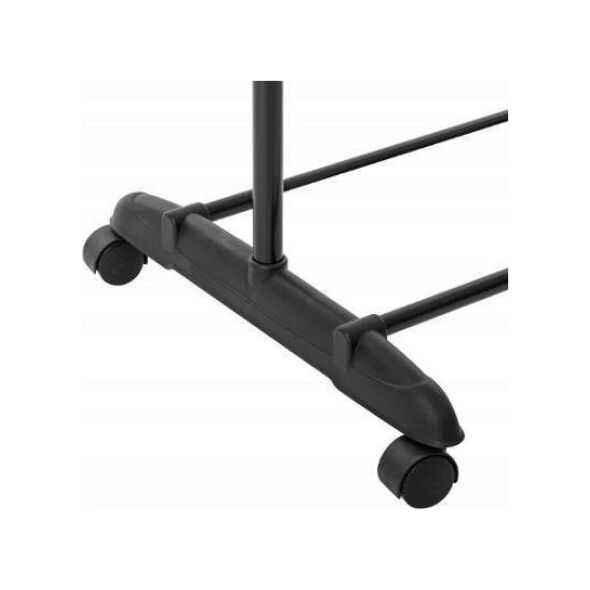 5five Τηλεσκοπική κρεμάστρα ρούχων, βάση ρούχων με ρόδες, 5five Simply Smart