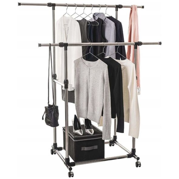 5five Διπλή κρεμάστρα με ρόδες, δύο ενισχυμένα επίπεδα, 5five Simply Smart