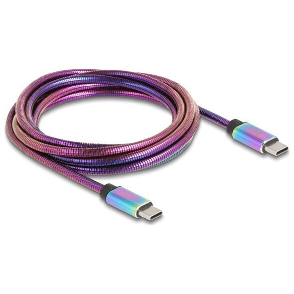 Καλώδιο DeLOCK 81116 USB USB 2.0 2 m USB C Πολύχρωμο