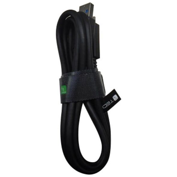 Καλώδιο USB Techly TECHLY USB3.1 Καλώδιο Αρσενικό Τύπου-A - Αρσενικό USB Τύπου-C Μαύρο 1m