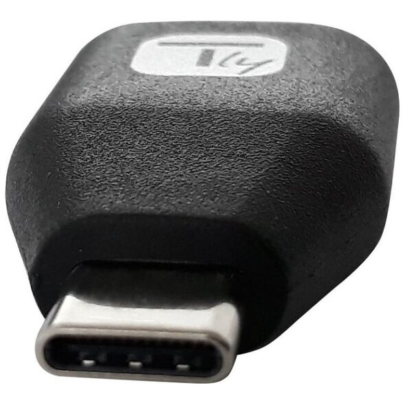Προσαρμογέας USB Techly TECHLY Προσαρμογέας USB-C M σε USB-A F μαύρο