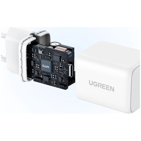 Φορτιστής τοίχου UGREEN X512 20W GaN USB-C λευκός
