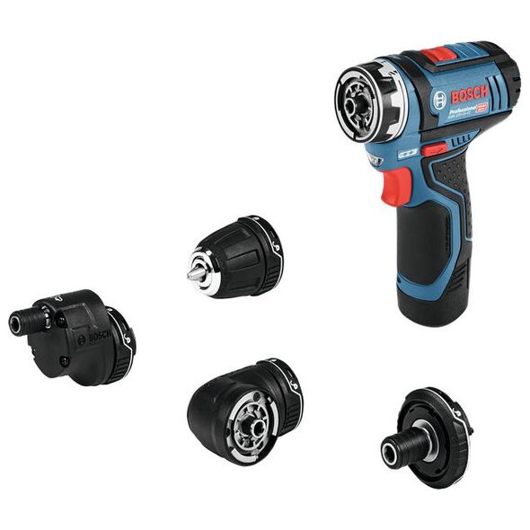 Δράπανο-κατσαβίδι Bosch GSR 12V-15 FC 12 V 2 x μπαταρία 2 Ah (06019F6000)