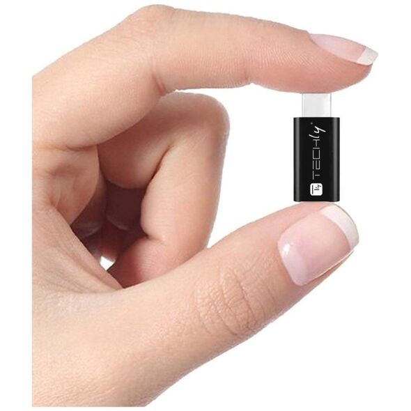 Προσαρμογέας USB Techly TECHLY Προσαρμογέας USB-C M σε Micro USB F 480Mbps