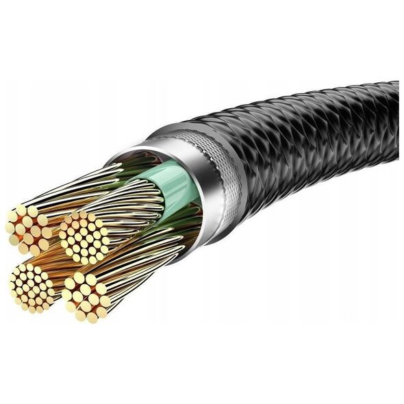 Καλώδιο USB Veger VEGER καλώδιο USB A σε Lightning 2,4A V105 1,2 m μαύρο