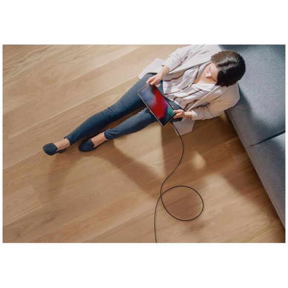 Καλώδιο USB Veger VEGER καλώδιο Τύπου C σε Τύπου C PD 5A 100W CC02 1,5 m μαύρο