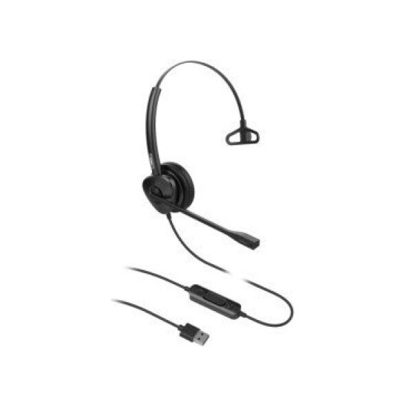 Ακουστικά Fanvil Fanvil HT301-U ακουστικά/ακουστικό Ενσύρματο Κεφαλόδεσμος Γραφείο/τηλεφωνικό κέντρο USB Τύπου-A Μαύρο