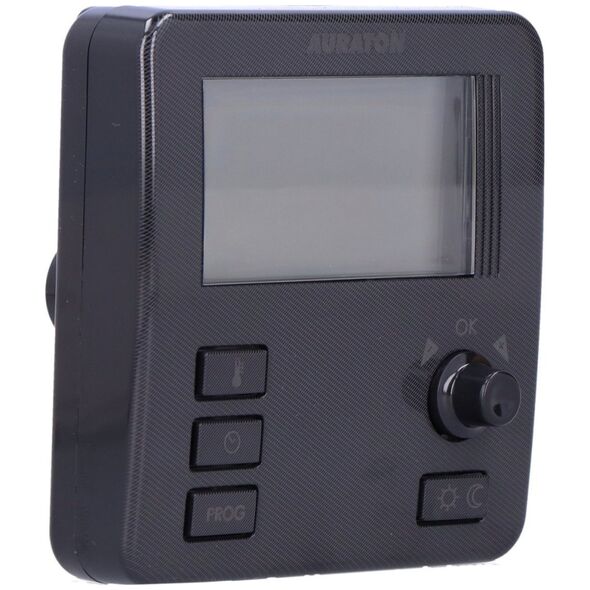 Auraton Auraton Libra μαύρος εβδομαδιαίος, ενσύρματος ρυθμιστής θερμοκρασίας