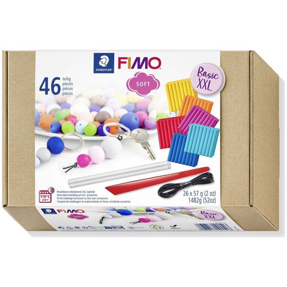 Σετ FIMO Mod.masse FIMO soft Basic XXL
