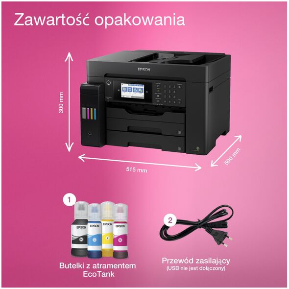 Πολυλειτουργική συσκευή Epson EcoTank L15160 (C11CH71402)