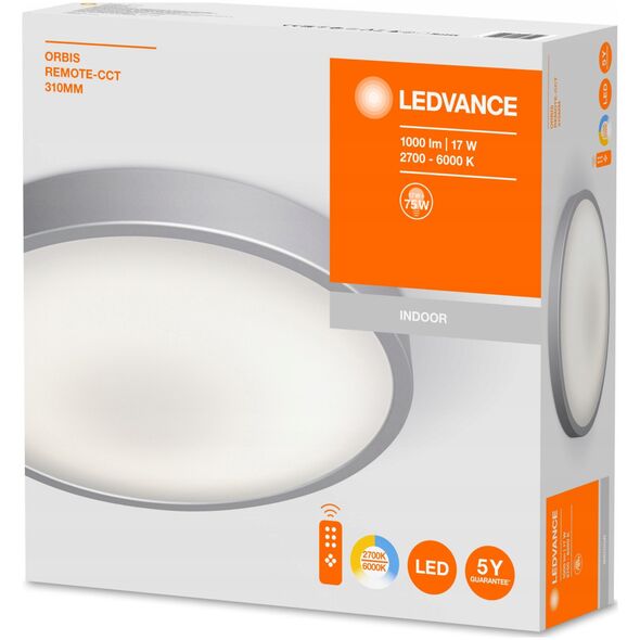 Φωτιστικό οροφής Ledvance Ledvance Led Wall And Ceiling Light For Indoor Use, Dimmable With Remote Control