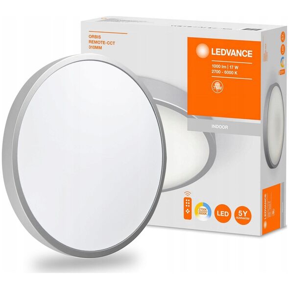 Φωτιστικό οροφής Ledvance Ledvance Led Wall And Ceiling Light For Indoor Use, Dimmable With Remote Control