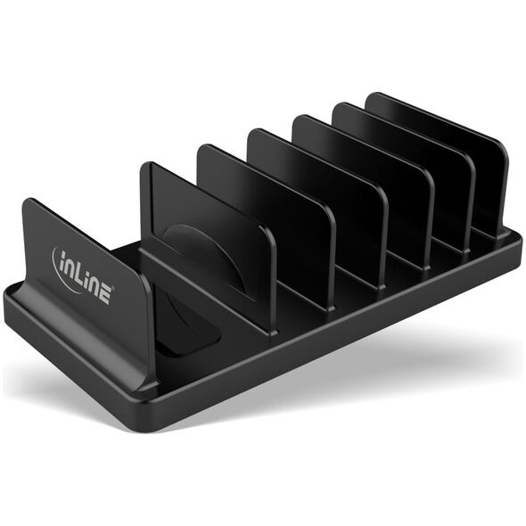 InLine InLine® πολυλειτουργική βάση με 6 διαμερίσματα για γραφείο / ράφι, μαύρο