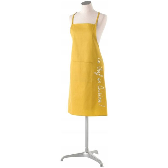 Ποδιά με τσέπη, κίτρινο, 60 x 84 cm Douceur d`Interieur