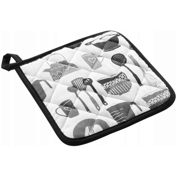 Γάντι κουζίνας από βαμβάκι με ενισχύσεις σιλικόνης, 19 x 19 cm Douceur d`Interieur